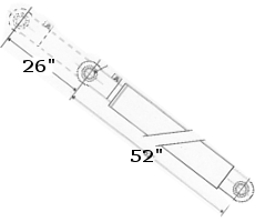 MD-37287 TAG AXLE CYLINDER