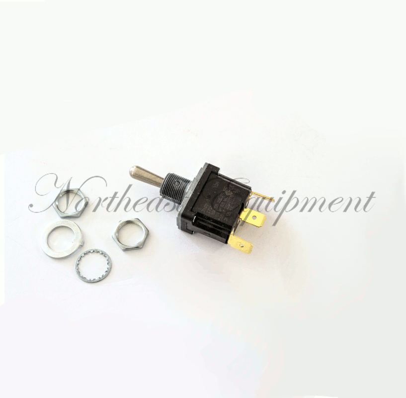 189136 Toggle switch, momentary on/off/momentary on, 3-spade